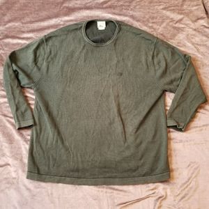 Lacoste Vintage Washed Green Sweater
